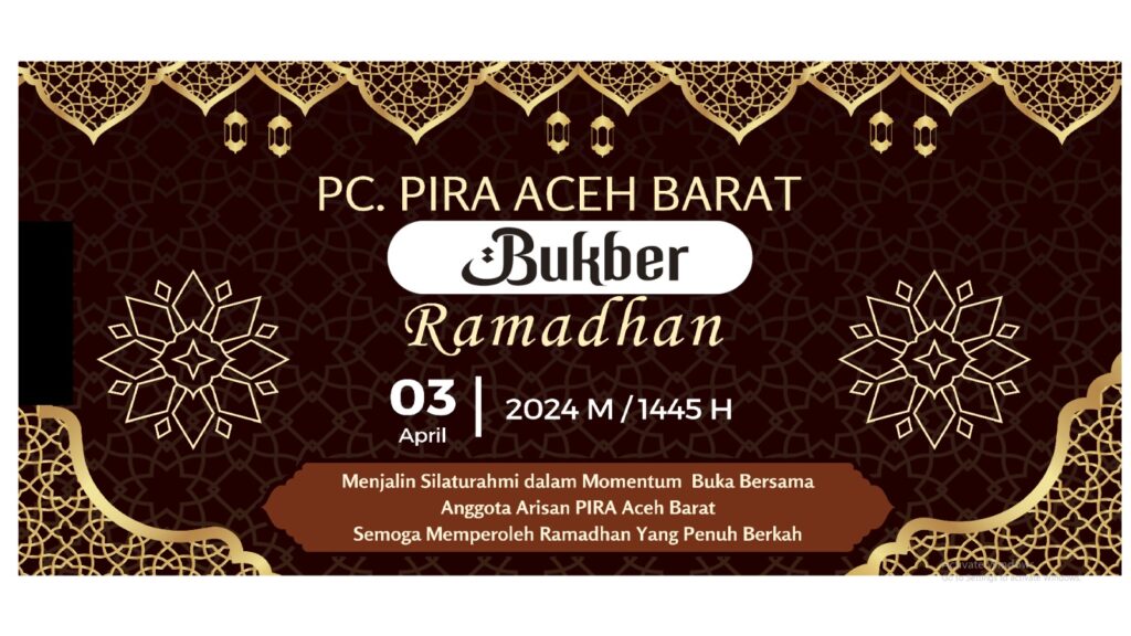 Puluhan PC PIRA Kabupaten Aceh Barat Gelar Bukber