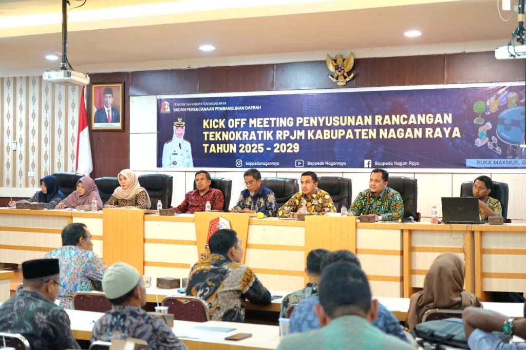 Sekretaris Daerah (Sekda) Ir. H. Ardimartha mengatakan, saat ini Pemkab Nagan Raya berada pada tahapan Penyusunan Rancangan Teknokratik RPJM Kabupaten Nagan Raya Tahun 2025-2029.