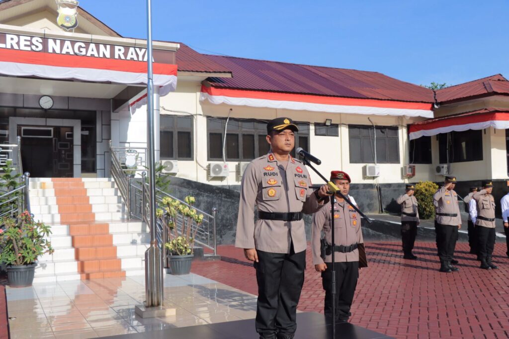 Kapolres Nagan Raya, AKBP Rudi Saeful Hadi, S.I.K,