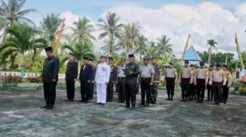 Upacara Hari Pahlawan, Pjs Bupati Kepulauan Meranti Sampaikan Amanat Menteri Sosial RI