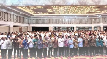DUKUNG PENINGKATAN  EKONOMI DESA, BUPATI KARO HADIRI SOSIALISASI KOPERASI MERAH PUTIH