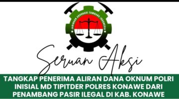 Keterlibatan Aparat dalam Tambang Ilegal Disorot, JATAM Desak Transparansi dan Penegakan Hukum di Sultra