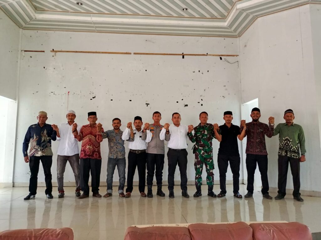 IKRAR Damai Para Calon Keuchik Gampong PAW Dalam Kecamatan Seunagan Timur 
