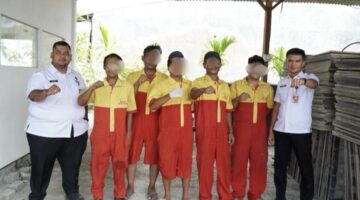 200 Ribu Paving Blok Buatan Warga Binaan Rutan Kelas I Medan Kembali Terjual