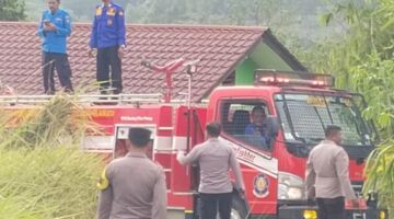 Kapolsek Blangkejeren Pimpin Langsung Penanganan Cepat Kebakaran Lahan di Wilayah Blangpegayon