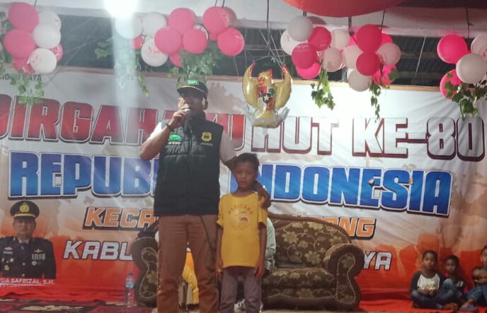 Ketua RAPI Nagan Raya Agussalim.RZ.S.Sos /JZ 01 AGE Bersama Julian Saputra dengan sapaan akrab Bulek