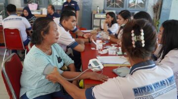 Semarak Kemerdekaan, Rutan Kelas I Medan Gelar Senam Sehat, Donor Darah dan Pemeriksaan Kesehatan Gratis