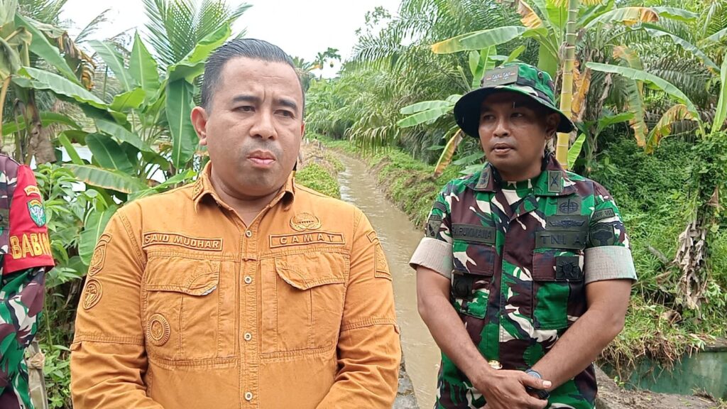 Camat Seunagan Timur Said Mudhar.M.Pd