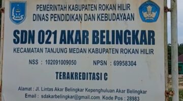 SD Negeri 021 Akar Belingkar di Rokan Hilir Kutip SPP