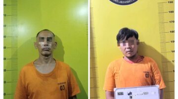 Tumpas Habis Peredaran Narkoba, Satres Narkoba Polres Labuhanbatu Selatan Ungkap Dua Kasus Dalam Sehari.