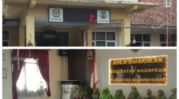 Ngamprah Meriahkan HUT ke-43 Camat Agnes Virganti S, STP., SH., M.Si.