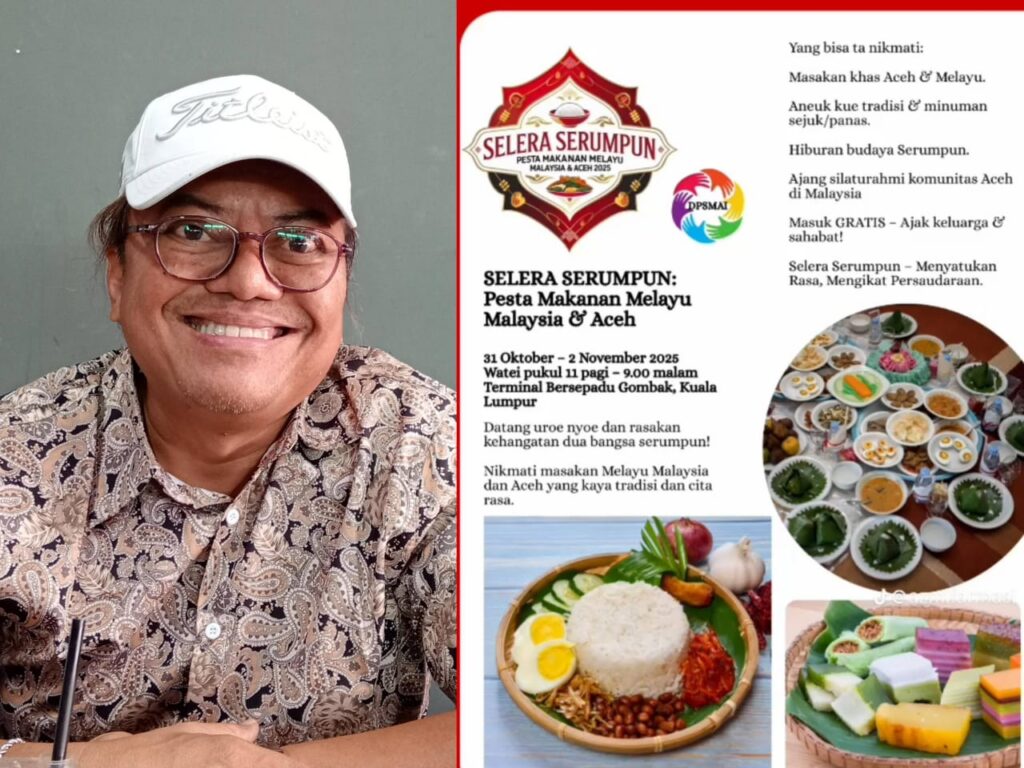 Dewan Perniagaan Serumpun Malaysia - Aceh Indonesia (DPSMAI) akan melaksanakan kegiatan Pesta Makanan Melayu Malaysia & Aceh yang bertajuk