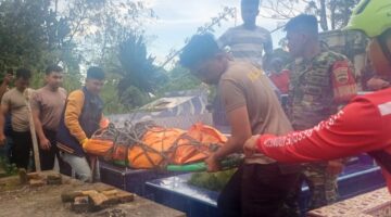 Penemuan Sesosok Mayat Laki-Laki Dewasa Tanpa Identitas di Pinggir Sungai Lau Biang