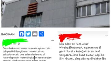 Kebijakan RSUD Umar Wirahadikusumah: Menguntungkan Pimpinan, Merugikan Karyawan dan Pasien