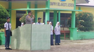 Kapolres Gayo Lues Melalui Kapolsek Blangkejeren Ajak Pelajar Tumbuhkan Disiplin dan Karakter Sejak Dini