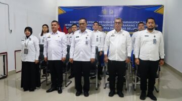 Wujudkan Pemasyarakatan yang Bersih dan Berintegritas, Kanwil Ditjenpas Sumut Lakukan Penandatanganan Komitmen Bersama Jajaran