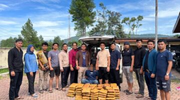 Satresnarkoba Polres Gayo Lues Tangkap Kurir Pembawa 92 Kg Ganja Siap Edar