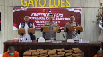 Kapolres Gayo Lues Sebut Pengungkapan 1,95 Ton Ganja dan Ladang 60 Hektare sebagai Momen Emas Pemberantasan Narkoba