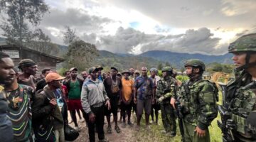 Jaya Sakti Menyapa, Dua Kampung Berebut Kehadiran Satgas: Simbol Harapan dan Kepercayaan Rakyat Papua Tengah