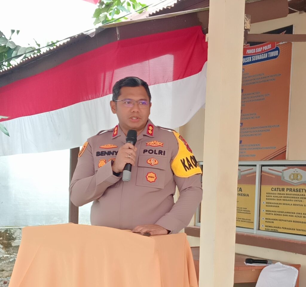 Kapolres Nagan Raya AKBP DR Benny Bathara S.I.K,M.I.K