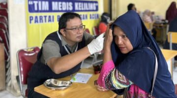 PPA Gandeng Tim Medis Profesional dan UUI Buka Posko Kesehatan Gratis bagi Korban Banjir di Pidie Jaya