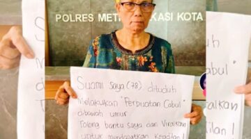 Seorang Ibu Tua Cari Keadilan Hukum Atas Tuduhan Percabulan kepada Suaminya Tanpa Bukti Kuat Hingga jadi Tersangka