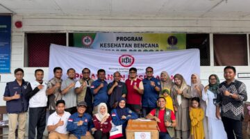 IDI, PDGI, dan Relawan Medis Hadir di Tengah Warga Pining untuk Pulihkan Kesehatan Pascabencana