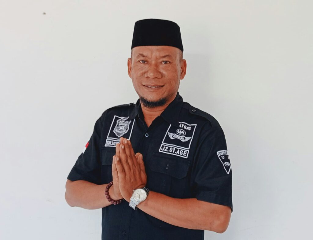 Ketua Radio Antar Penduduk Indonesia ( RAPI ) Wilayah 01.13 Nagan Raya Agussalim.RZ.S.Sos Dengan Calsing JZ 01 AGE. Mengucapkan Selamat Hari Raya Idul Fitri 1447.H. Mohon Maaf Lahir Dan Bathin.