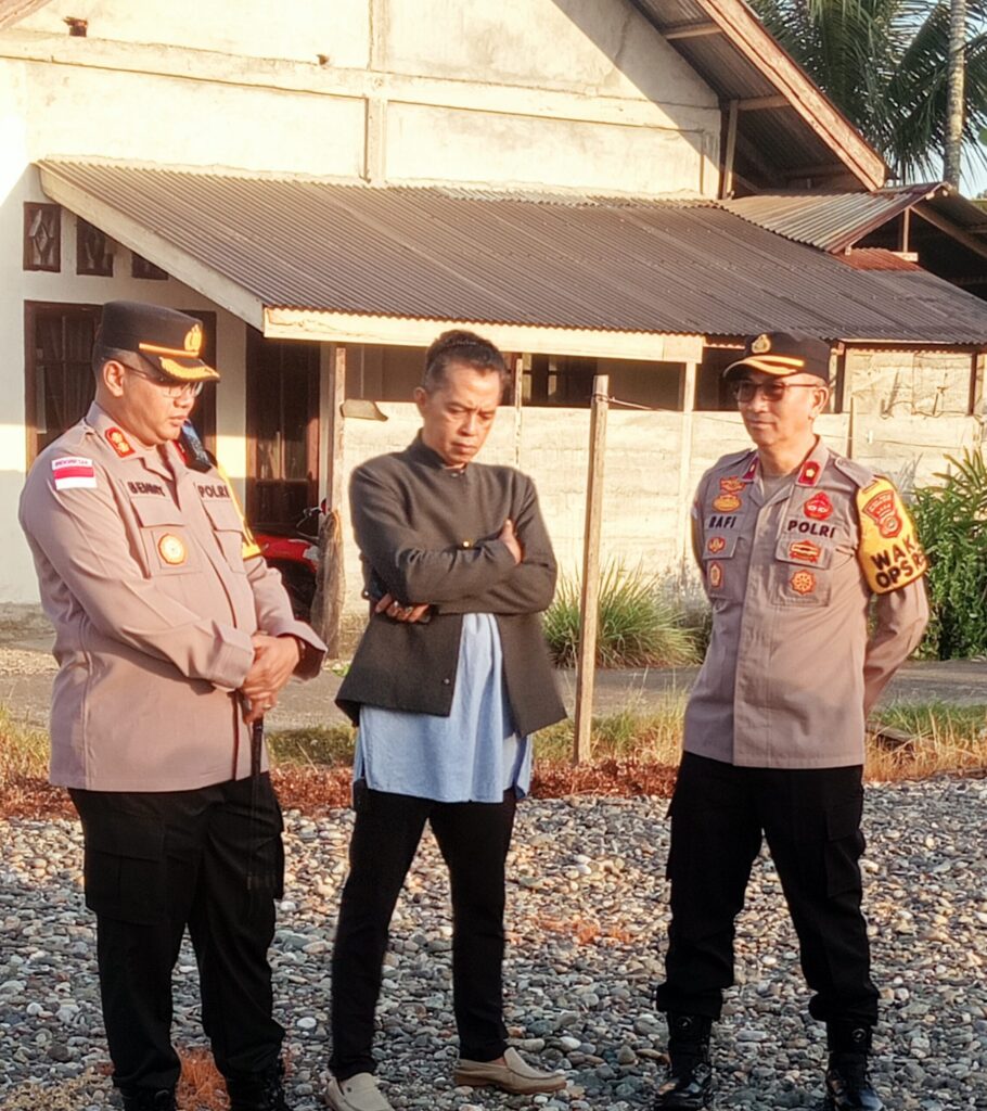 Kapolres Nagan Raya, AKBP Dr. Benny Bathara, S.I.K., M.I.K, Di Dampingi Waka Polres 