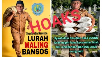 Lurah Negerilama Bantah Isu Viral di Media Sosial Terkait Penyaluran Bansos Kepada Orang Yang Sudah MD.