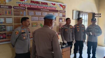 Gaktibplin dan Tes Urine, Polsek Blangkejeren Wujudkan Personel Polri yang Profesional