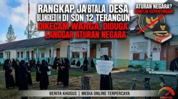Pelanggaran Terang-terangan, Kepala Desa Blangkedih Dipaksa Warga Lepaskan Jabatan di Sekolah