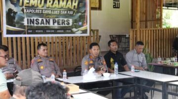 Temu Ramah Kapolres Gayo Lues Bersama Insan Pers, Ajak Perkuat Sinergi, Tegaskan Komitmen “SIGAP”