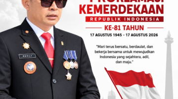 Inspektur Inspektorat Kab Takalar, Drs. Muhammad Rusli, M.M. Sampaikan Ucapan HUT Proklamasi Kemerdekaan RI ke-81