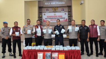 Polres Langsa Ungkap 46,6 Kg Sabu Jaringan Malaysia, Nilainya Capai Rp13,2 Miliar