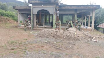 Satgas TMMD ke-130 Kodim 0113/Gayo Lues Mulai Rehab Masjid Baiturrahman Kampung Gajah